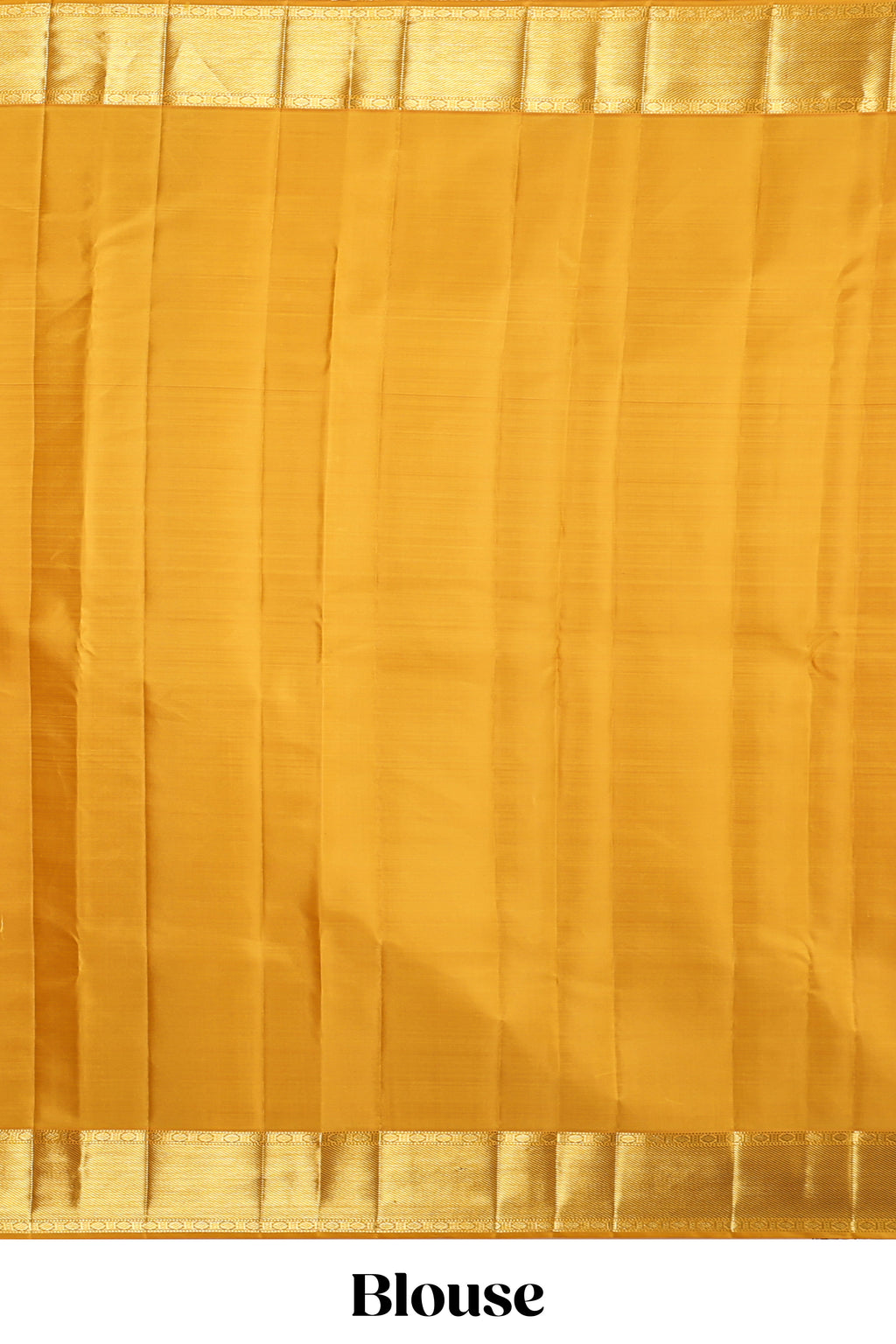 Yellow floral vine zari design swayamvara pattu saree with self zari border and matching blouse