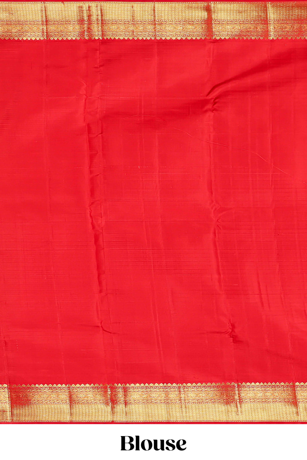 Cream with warm-toned checked swayamvara pattu saree with contrast zari border and pallu along with plain blouse