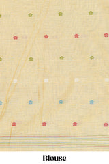 Sandal Munga cotton festive wear saree