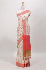 Sandal Pure Cotton Kota Saree