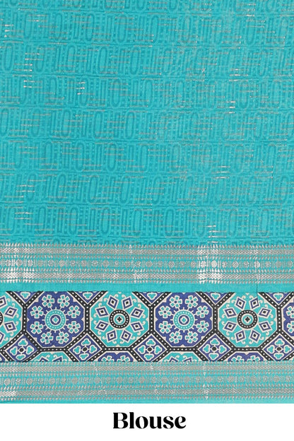  Sandal casual chanderi sarees