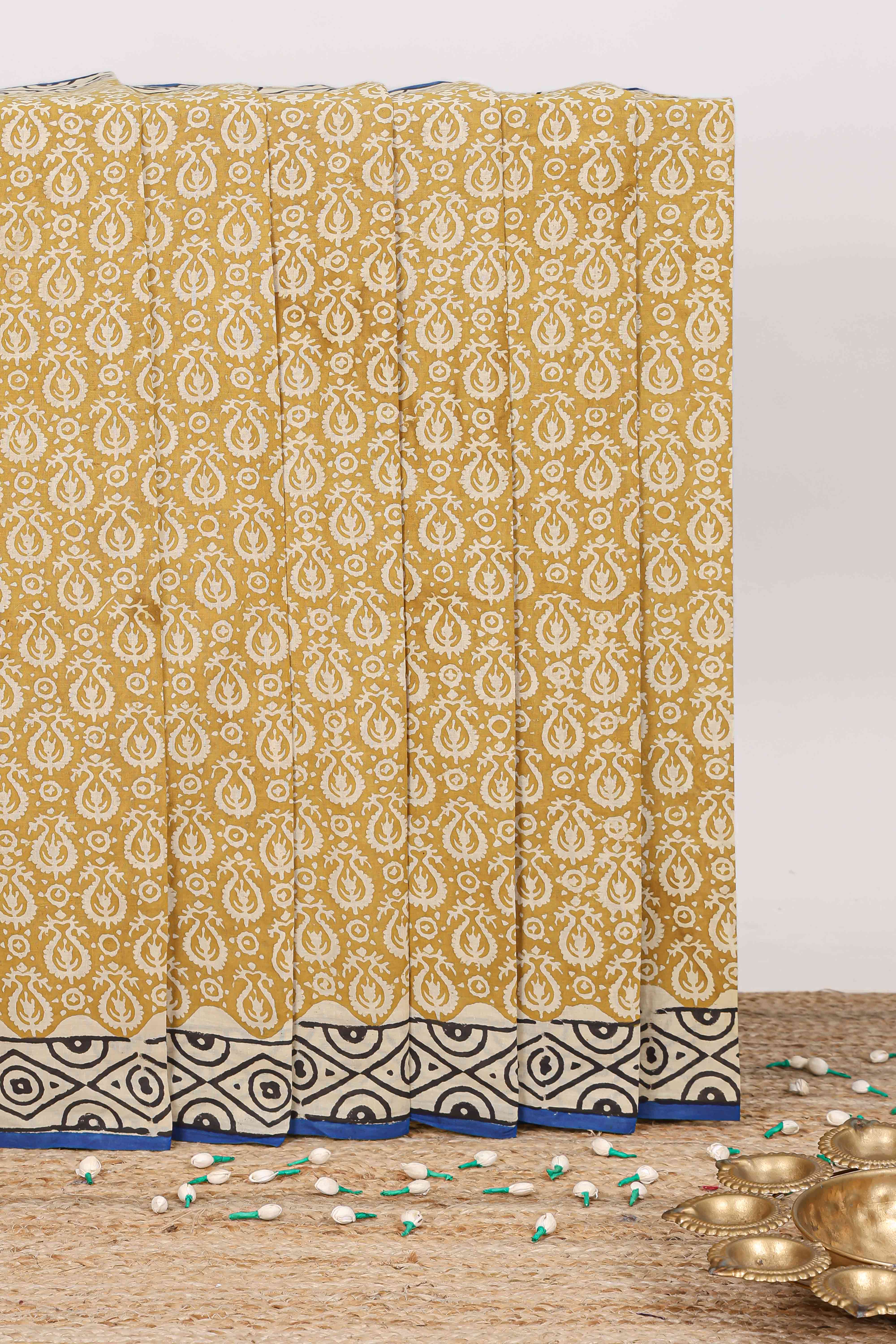 Sandal cotton saree design