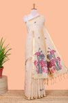 Sandal semi tussar weave 