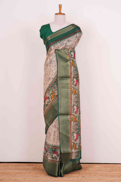 Sandal silk sarees