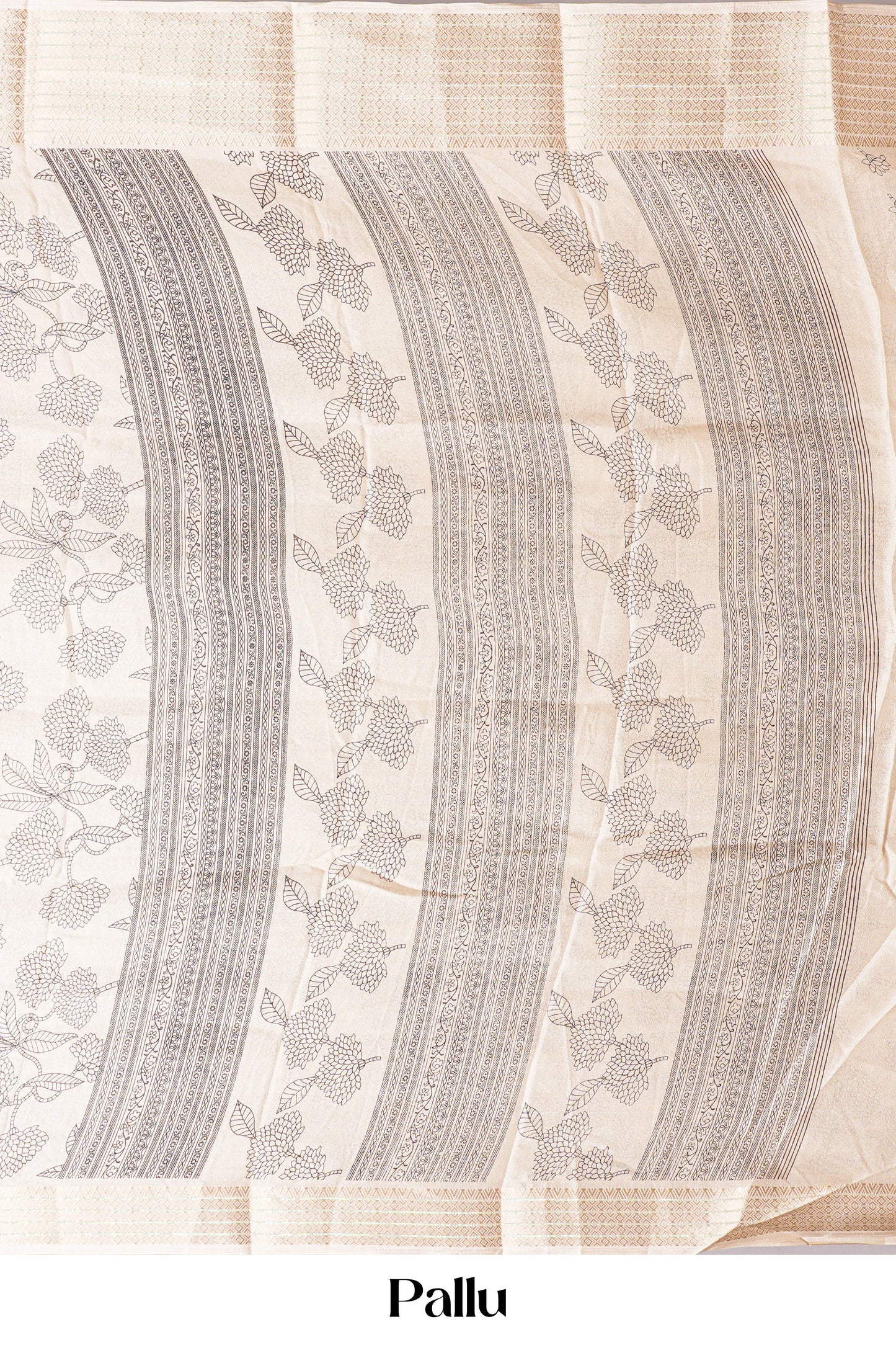 Sandal silk wedding saree