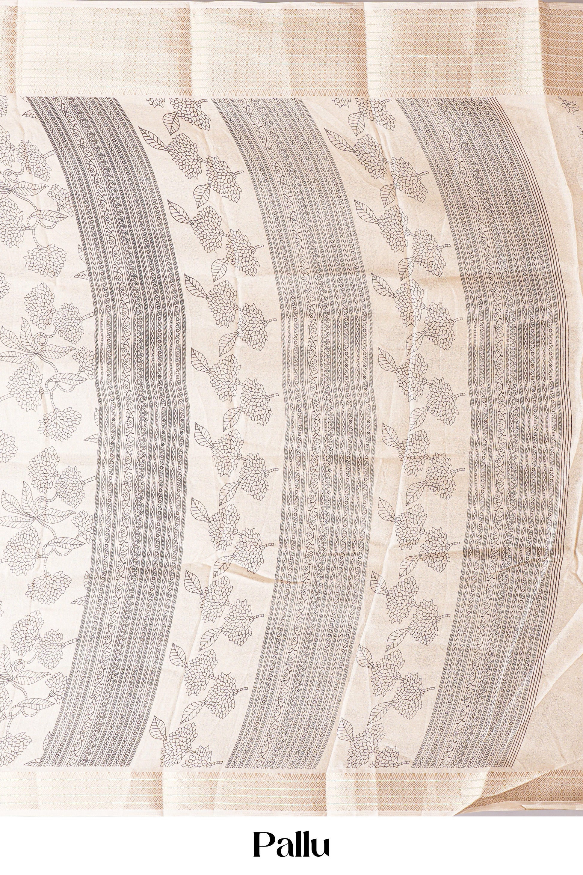 Sandal silk wedding saree