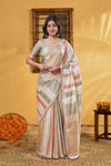 Sandal tussar fabric