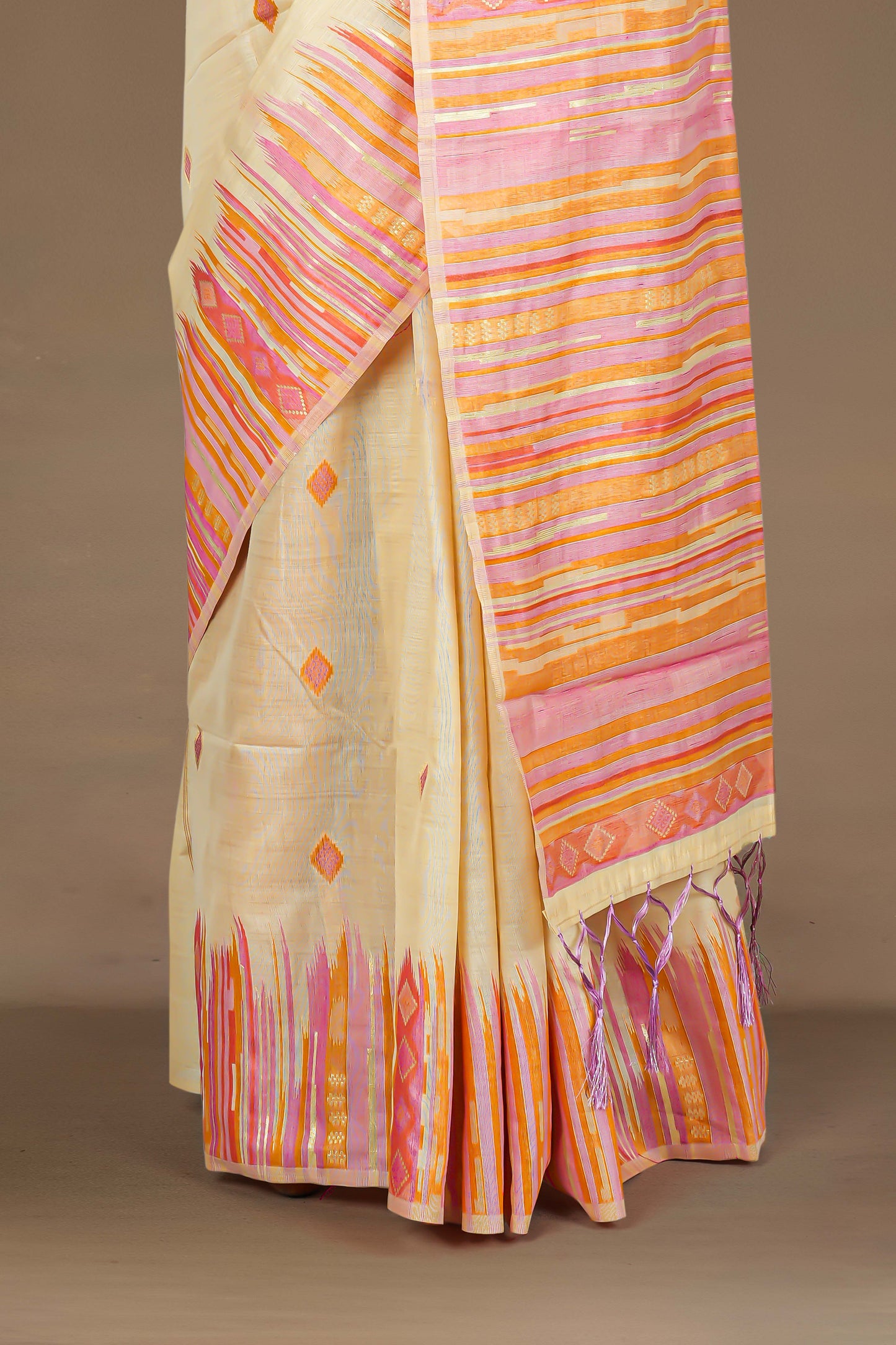 Sandal woven festive drape