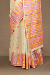 Sandal woven festive drape