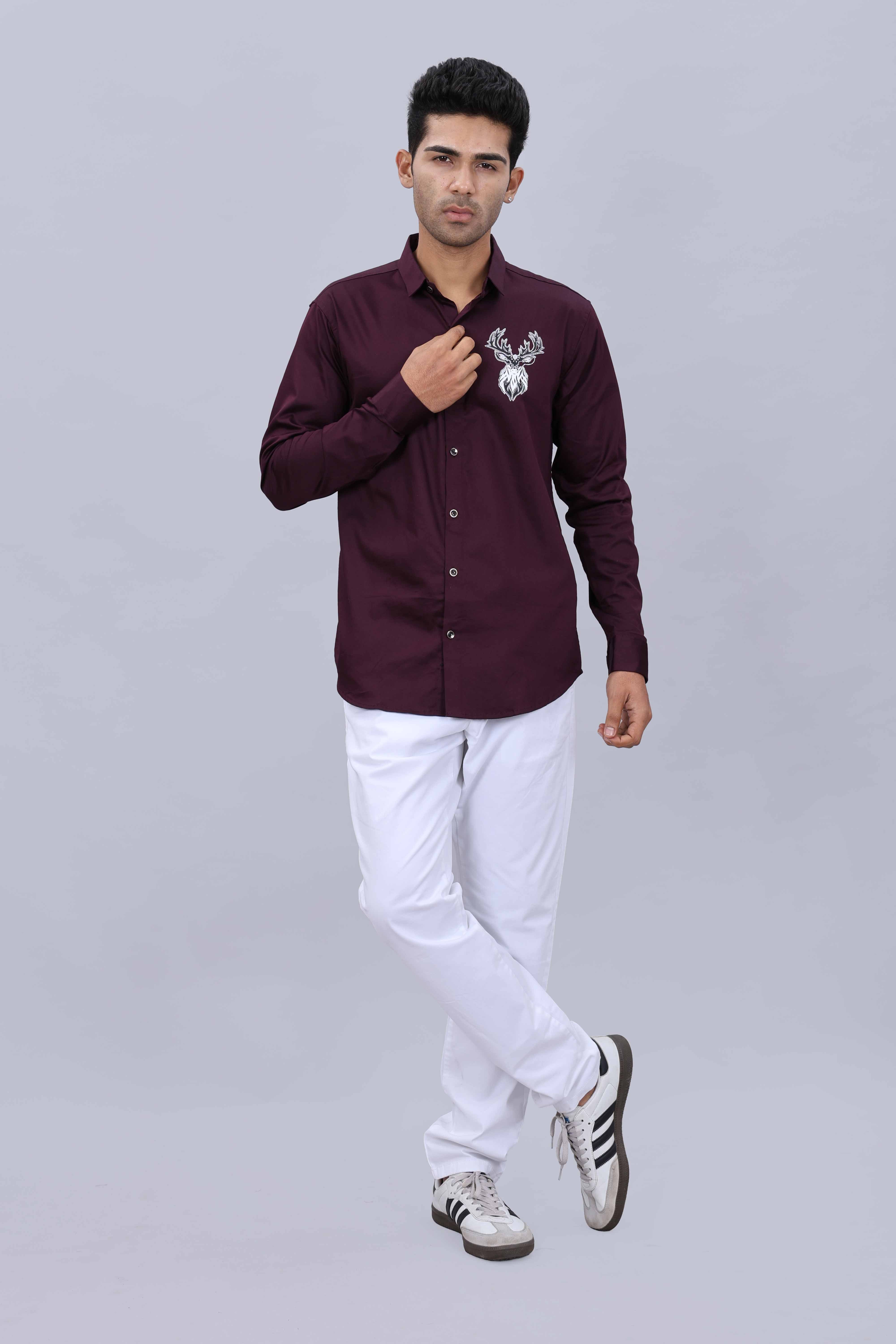 Satin premium casual shirt
