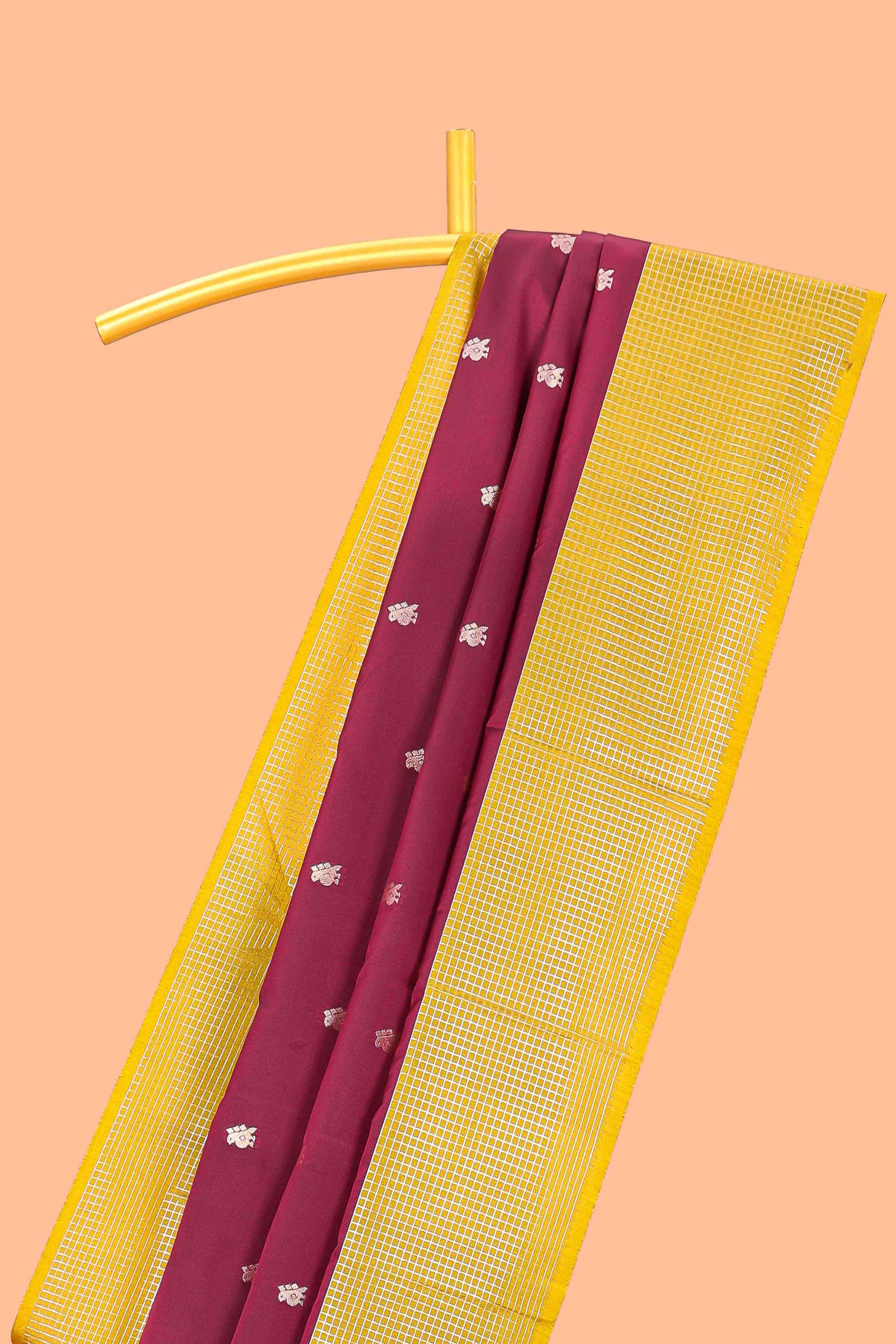 Semi soft silk festive elegance saree