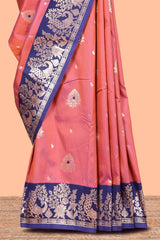 Semi soft silk rich pallu saree