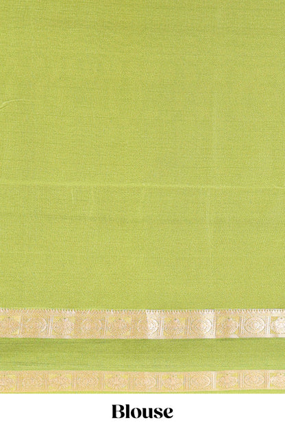 Semi soft silk statement drape saree