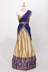 Shimmering gold traditional attire