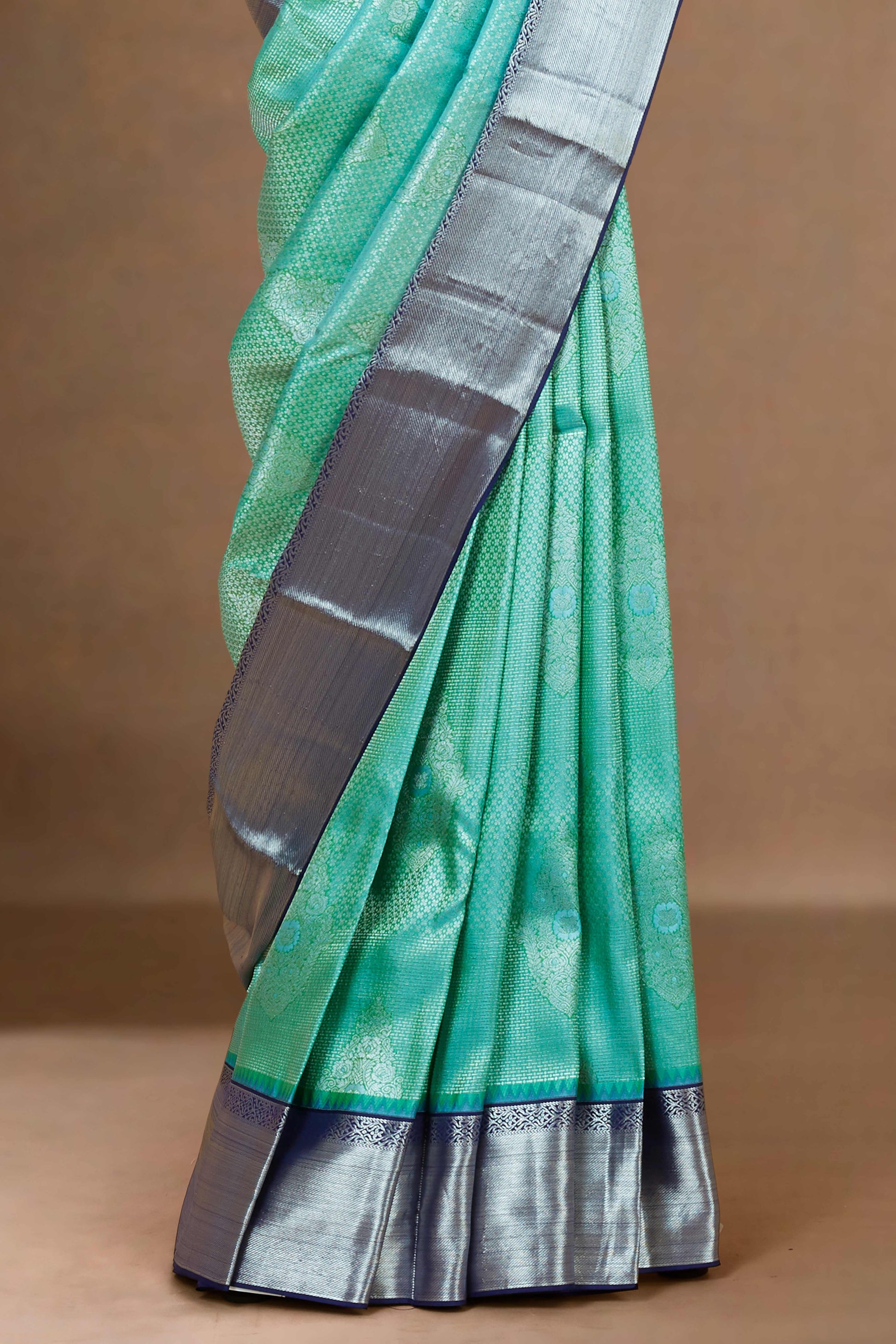 Silk sarees with zari weaving