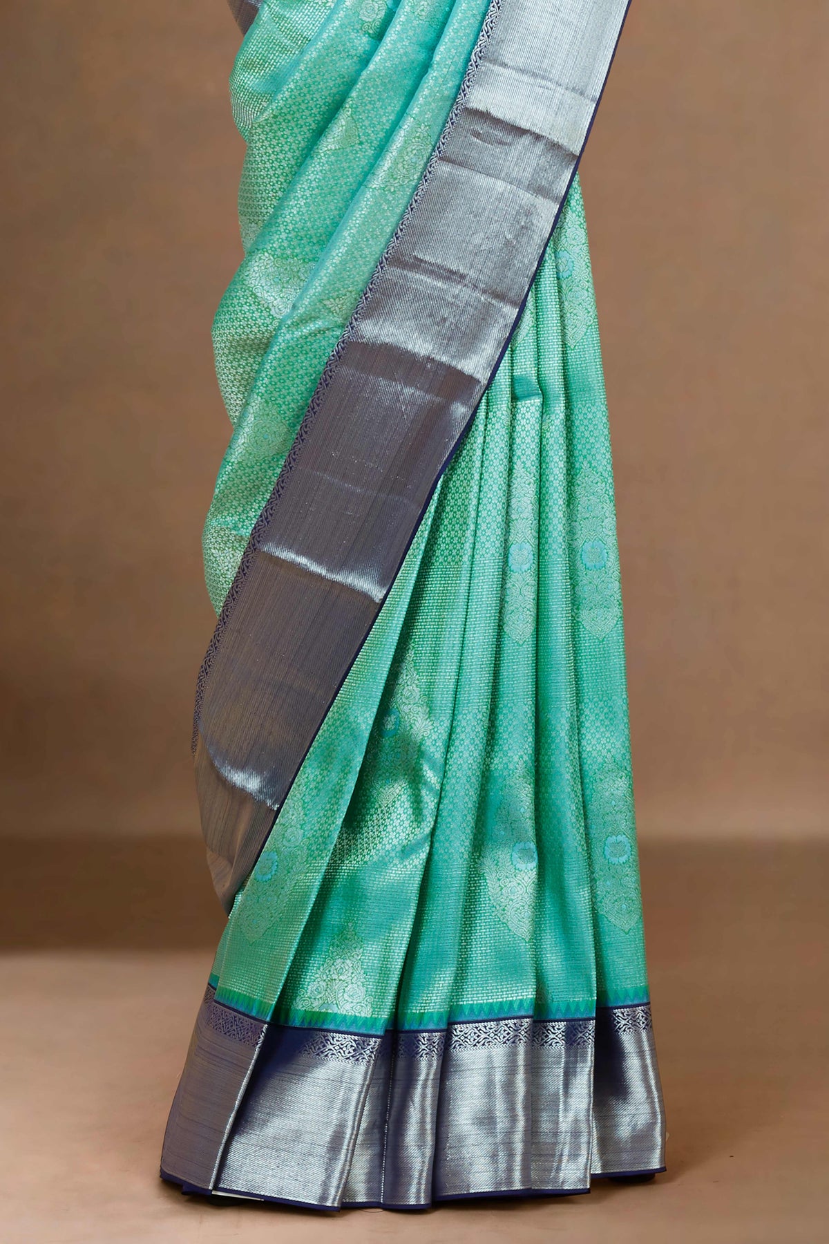Silk sarees with zari weaving