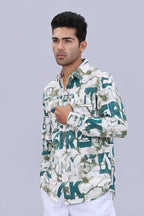 Slim fit satin shirt