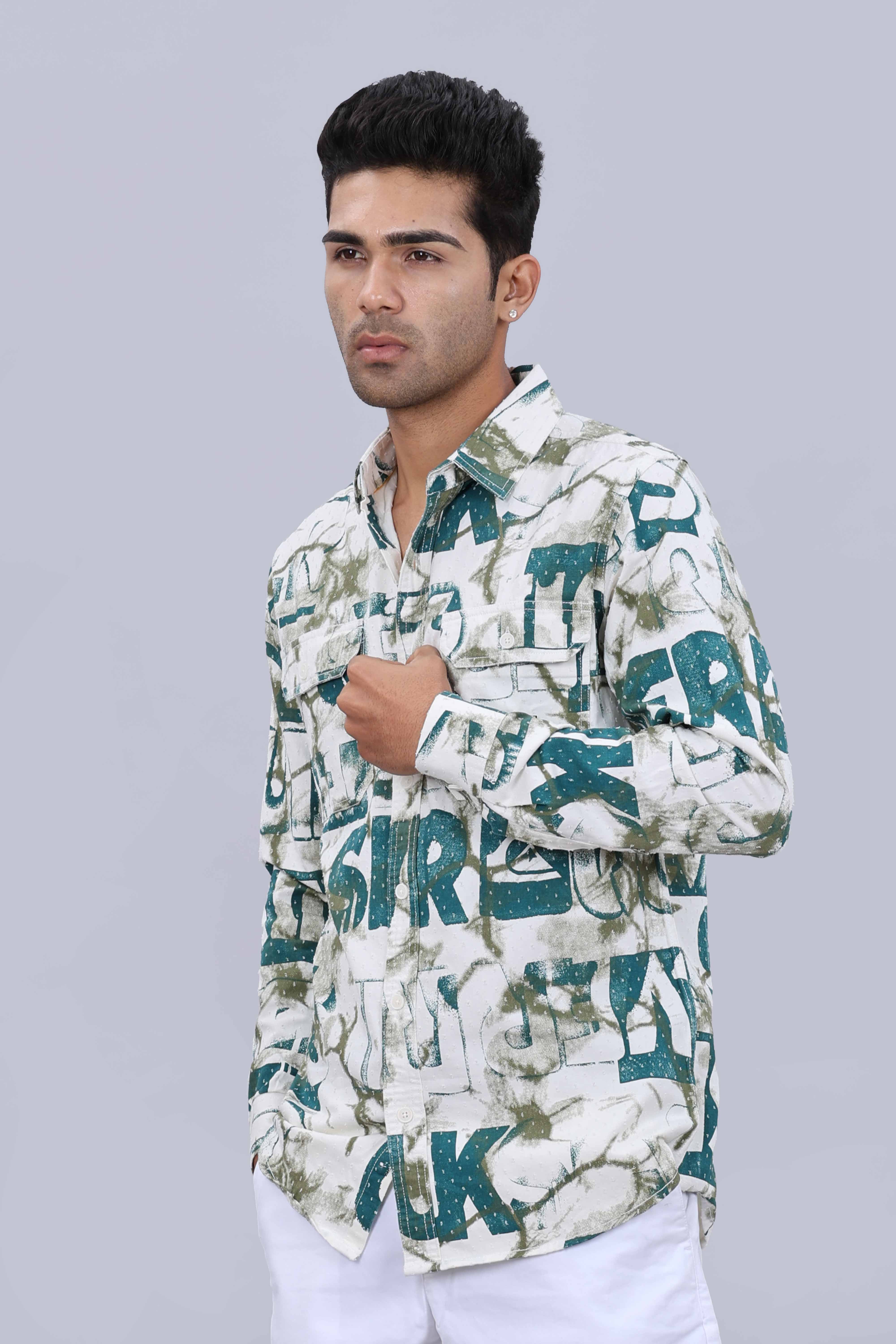 Slim fit satin shirt