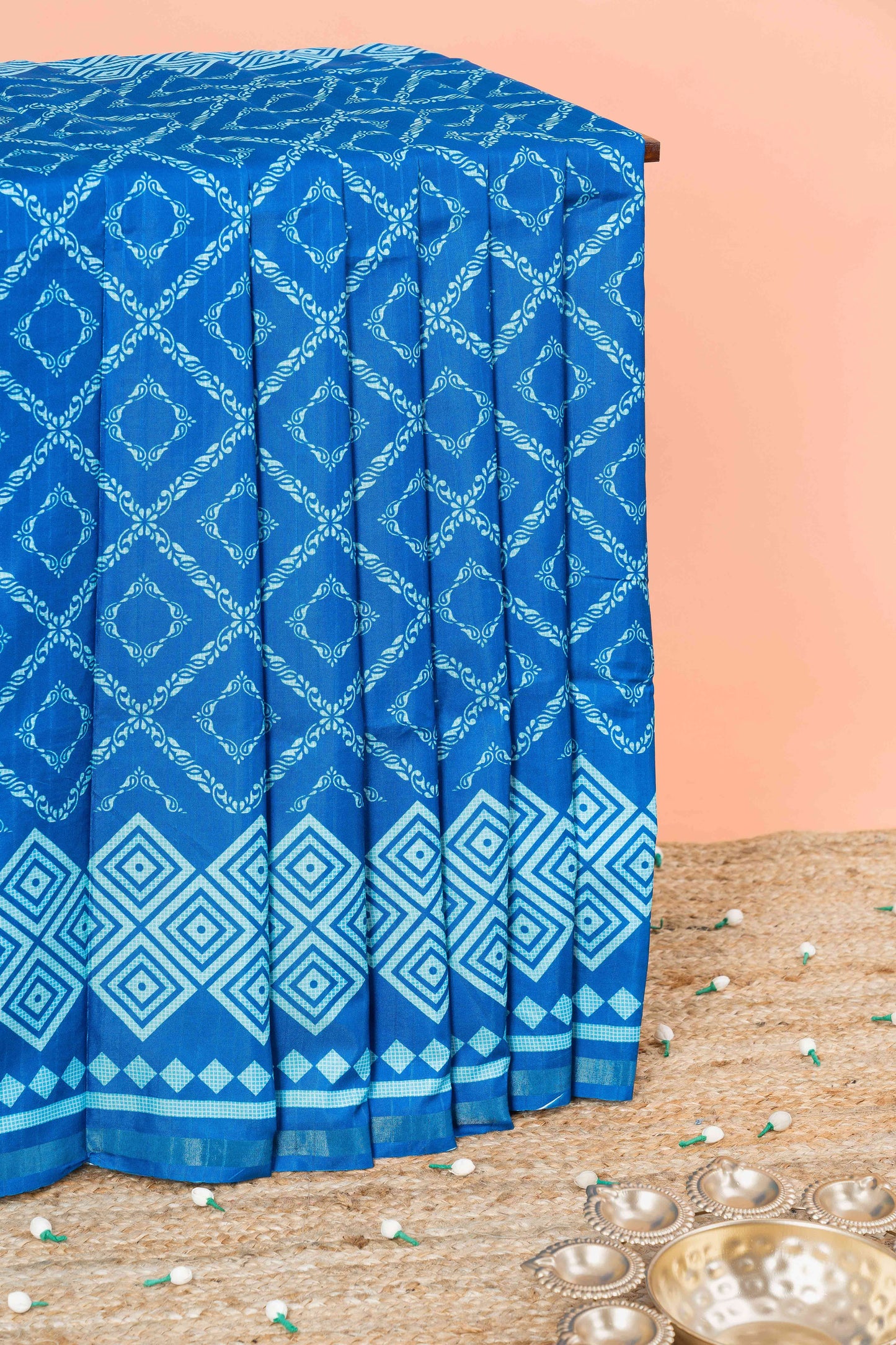  Smooth Blue Dola Silk