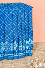  Smooth Blue Dola Silk