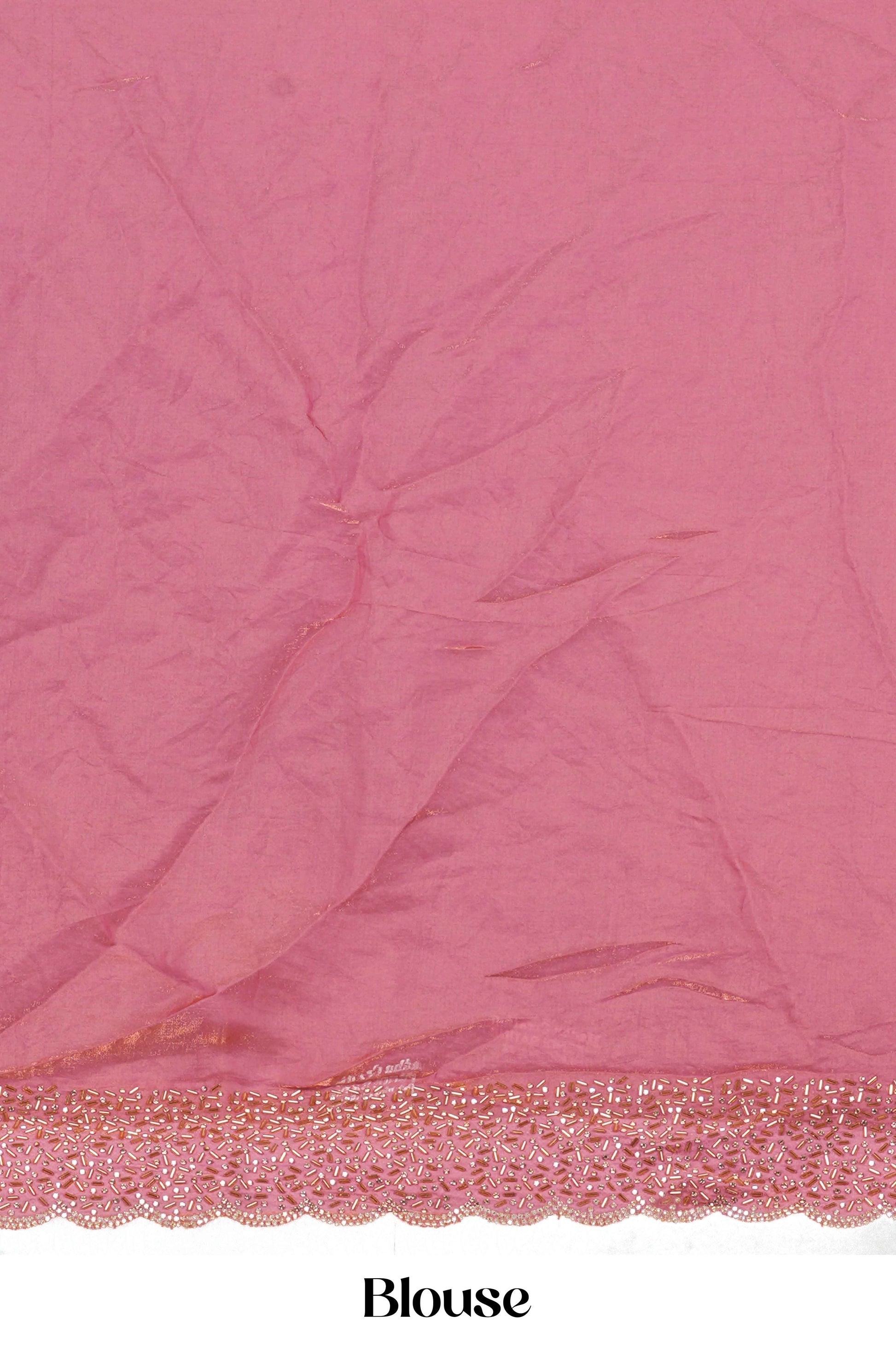 Smooth peach elegant drape