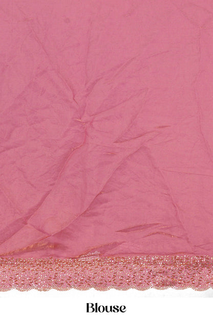 Smooth peach elegant drape