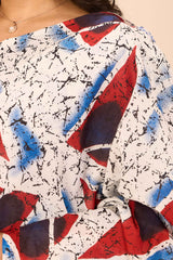 Soft cotton abstract saree