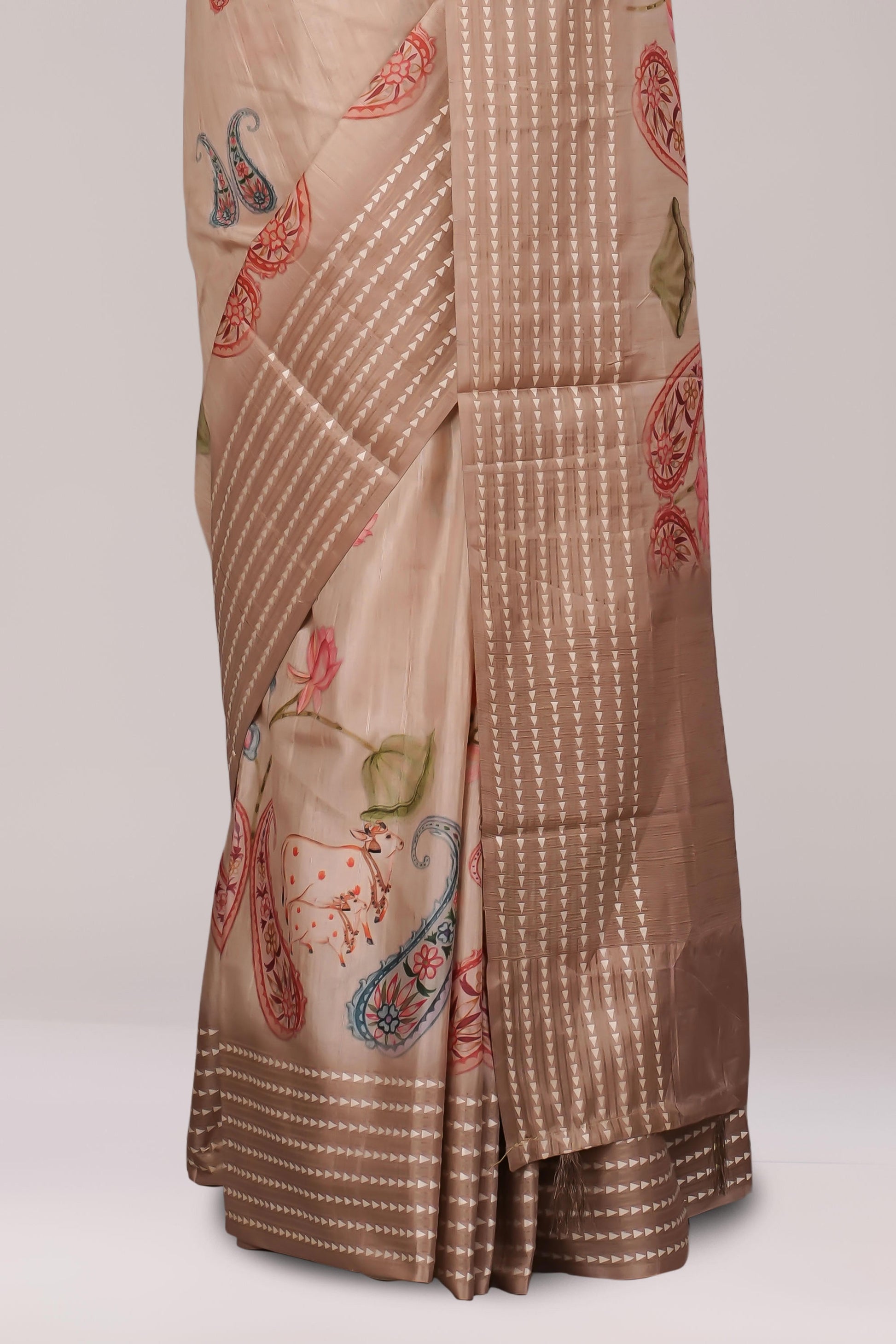 Soft draping finish