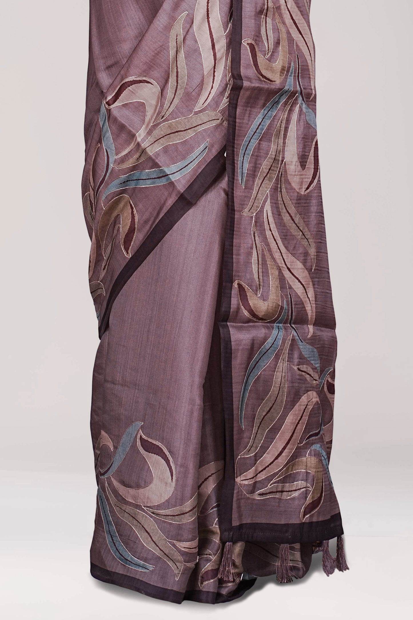  Soft festive saree drape 