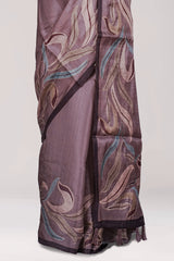  Soft festive saree drape 