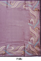  Soft festive saree pallu