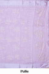  Soft lavender linen cotton