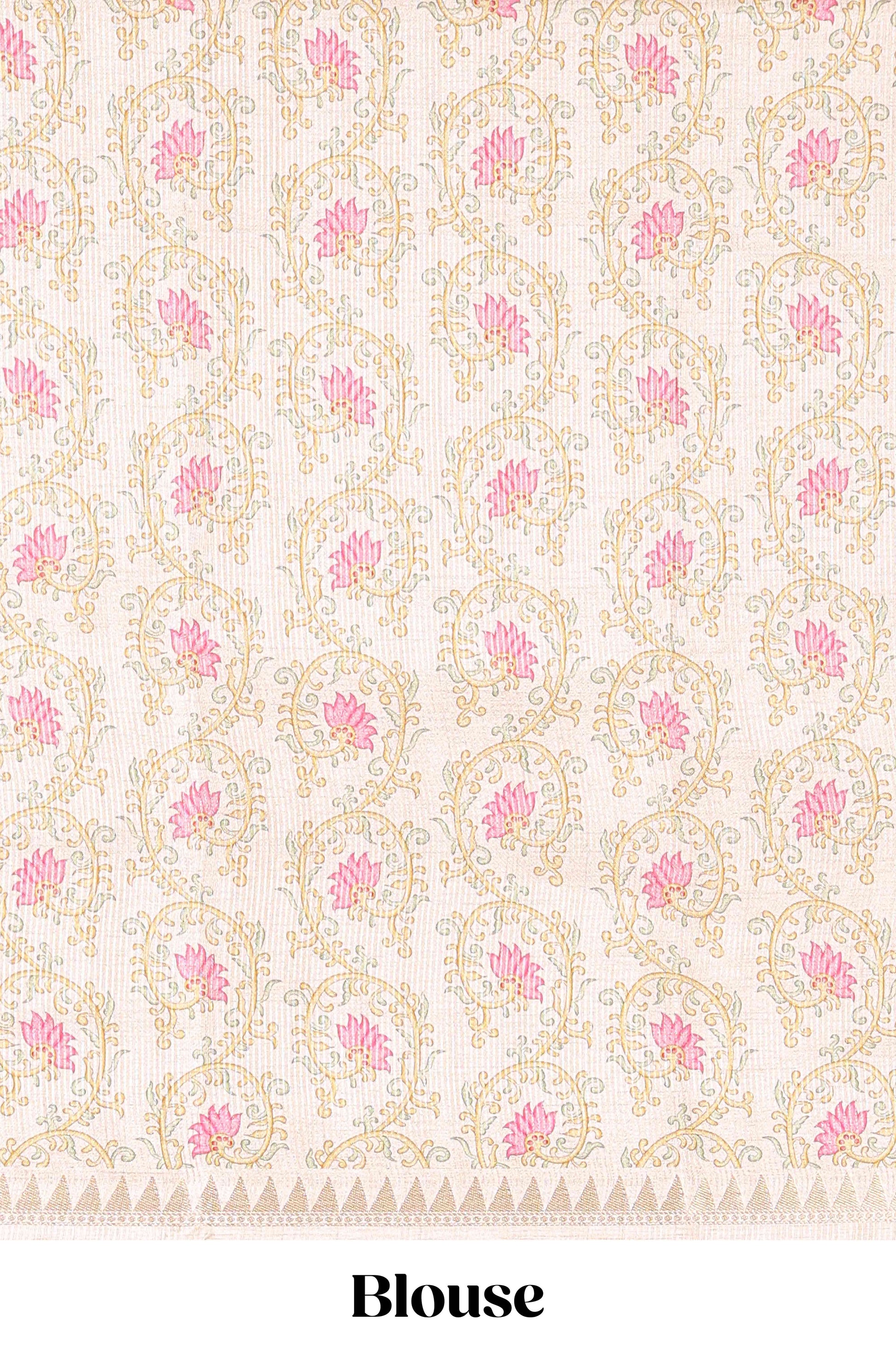 Soft pastel drape