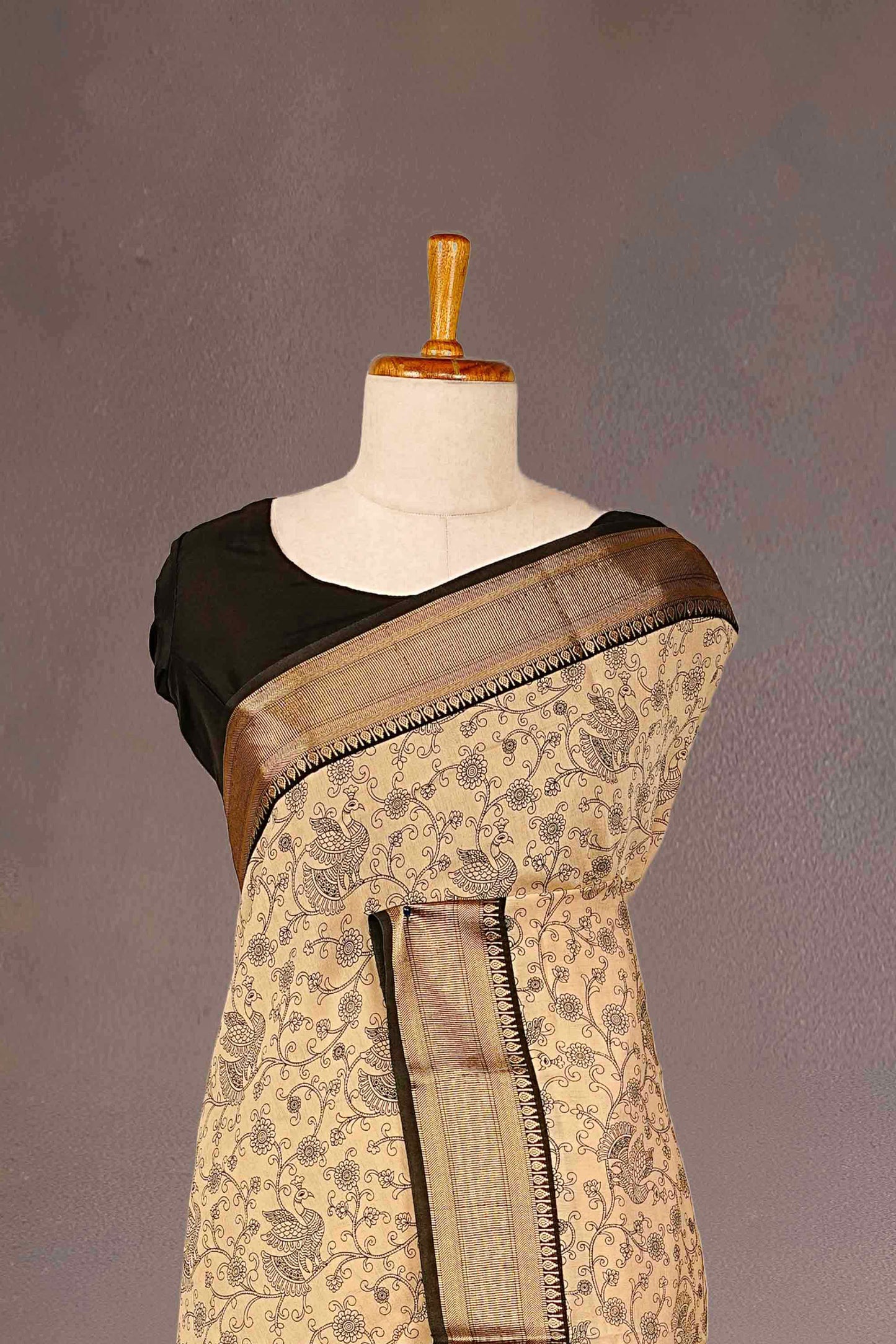  Soft woven texture saree