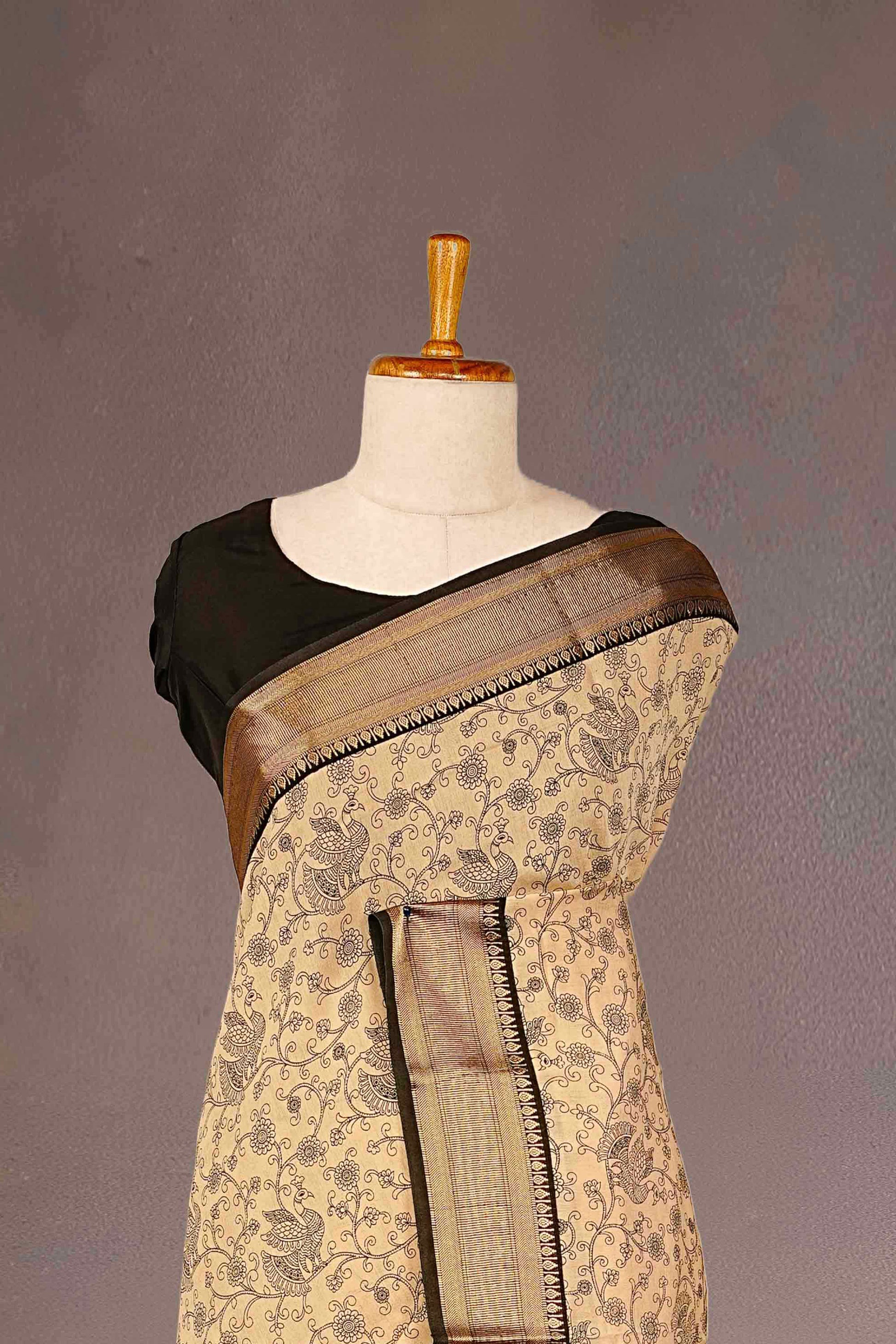  Soft woven texture saree