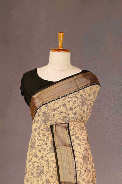  Soft woven texture saree