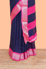 Striped chiffon weave