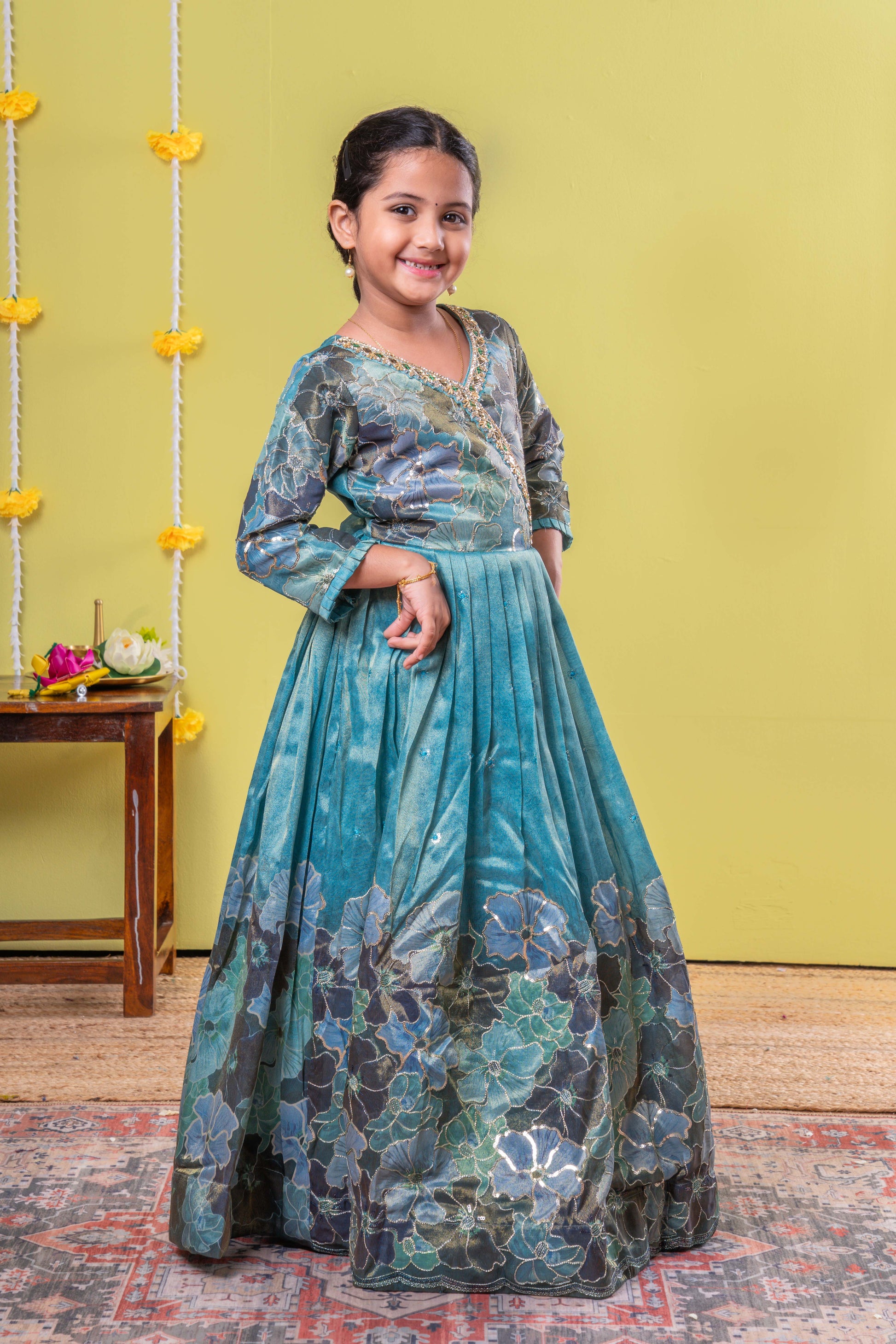 Stylish ceremonial outfit for celebration