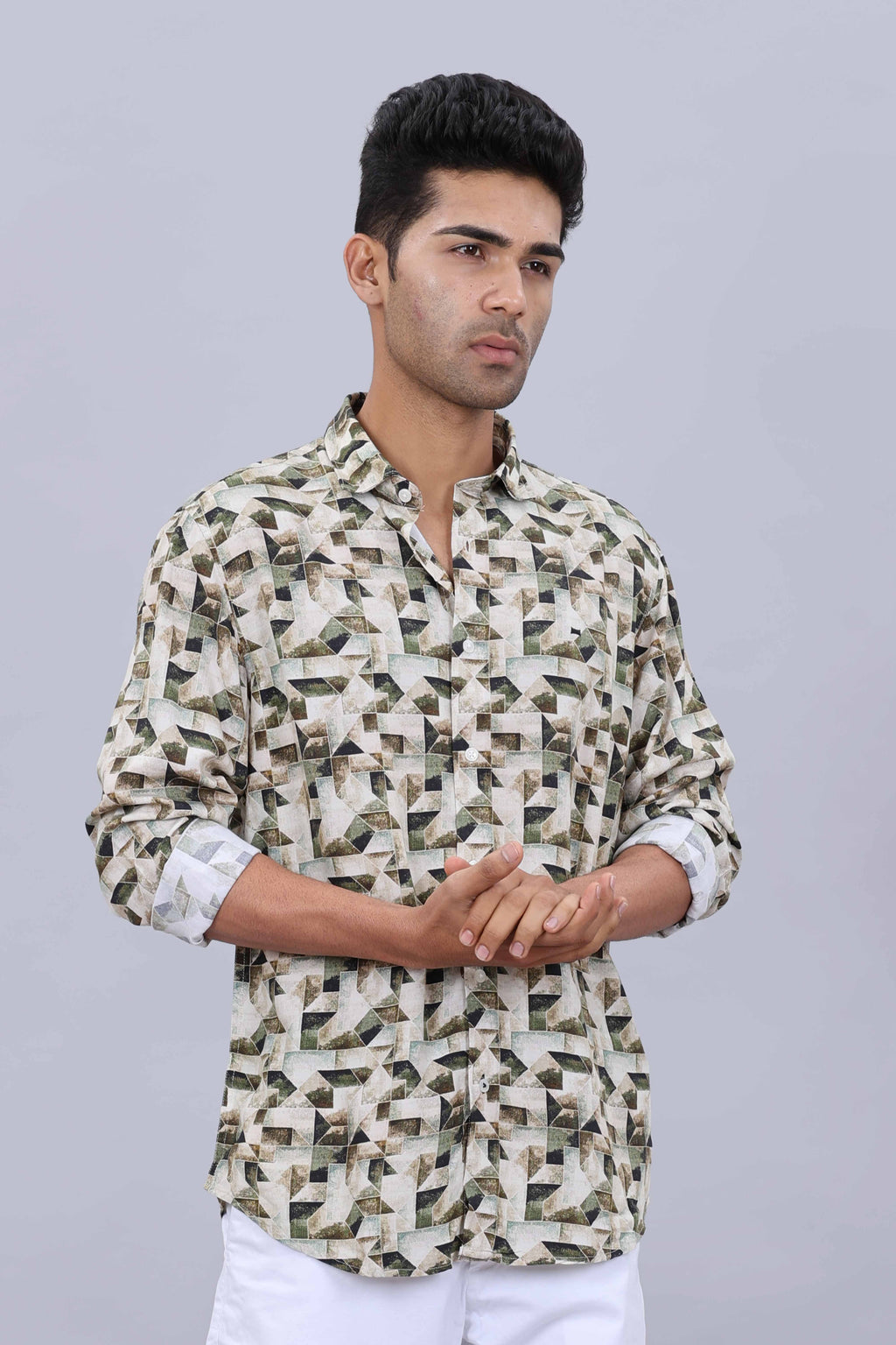 Stylish cotton fit shirt