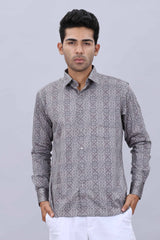 Stylish dobby fashion shirt