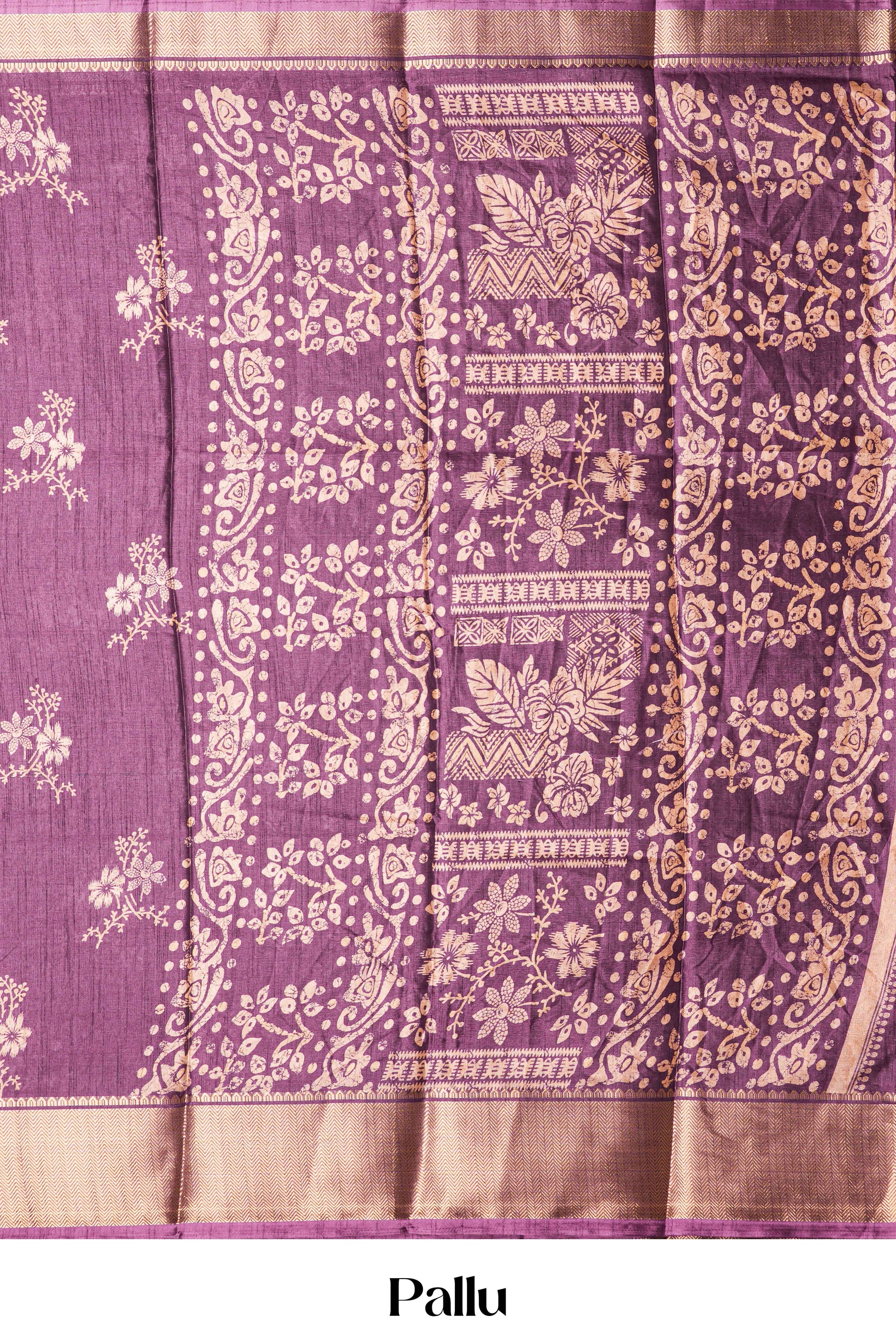 Stylish festive drape saree