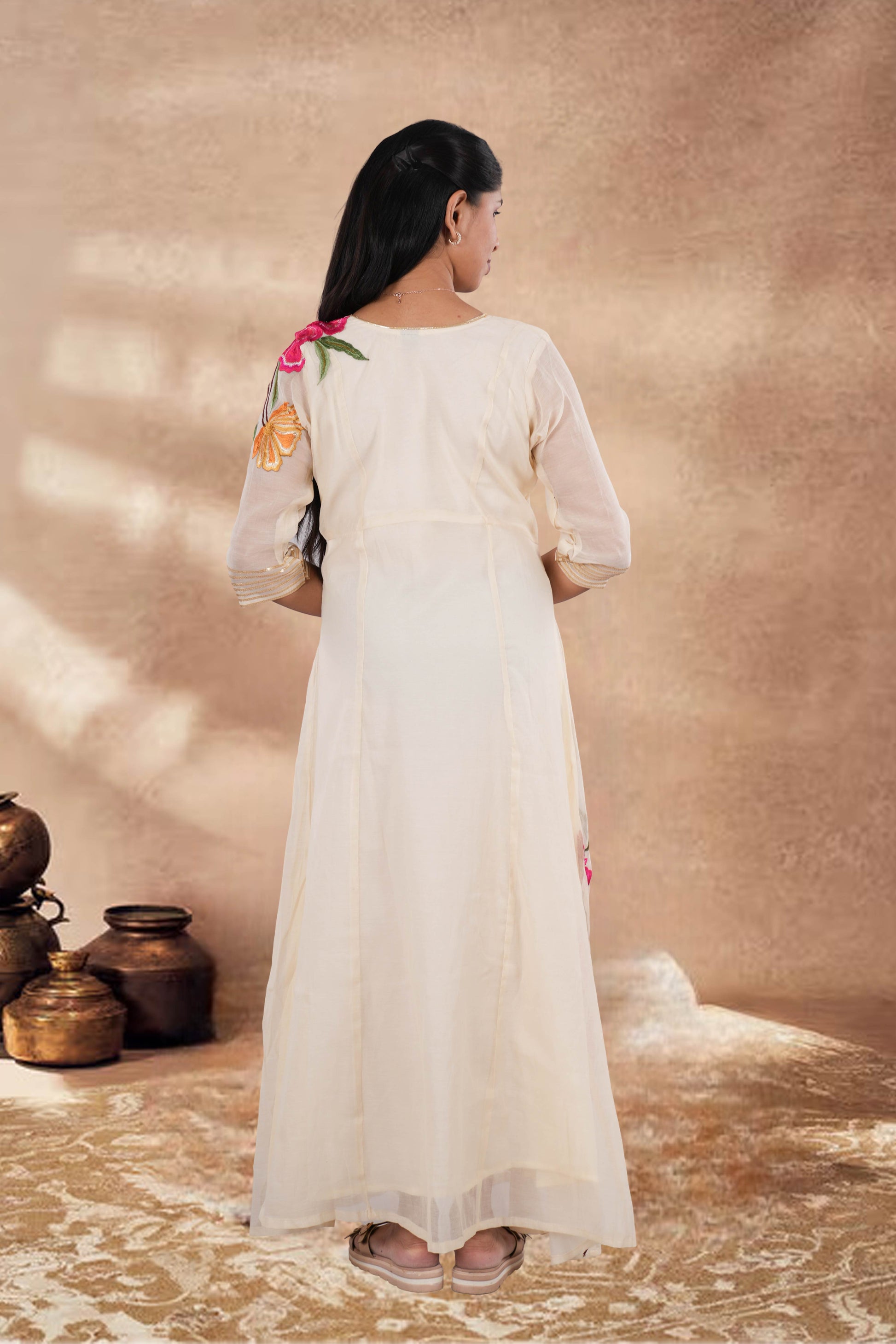 Stylish festive salwar outfit