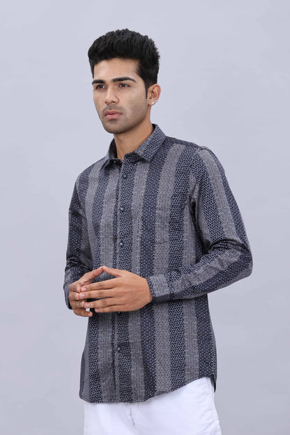 Stylish slim cotton shirt