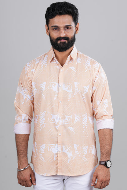 Stylish yellow summer shirt