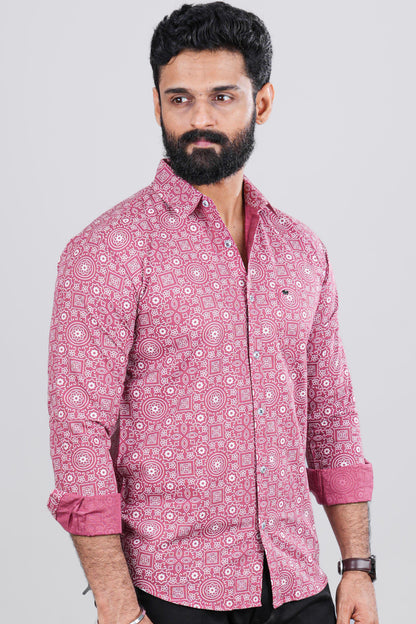 Summer pink casual wear