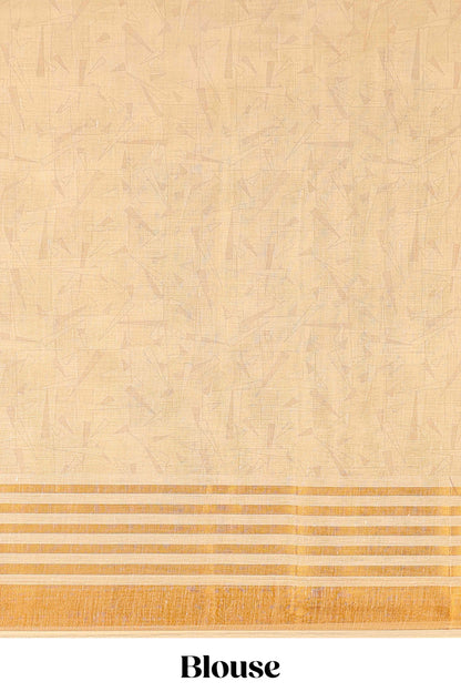 Green chirala cotton floral and animal theme digital print saree with zari border