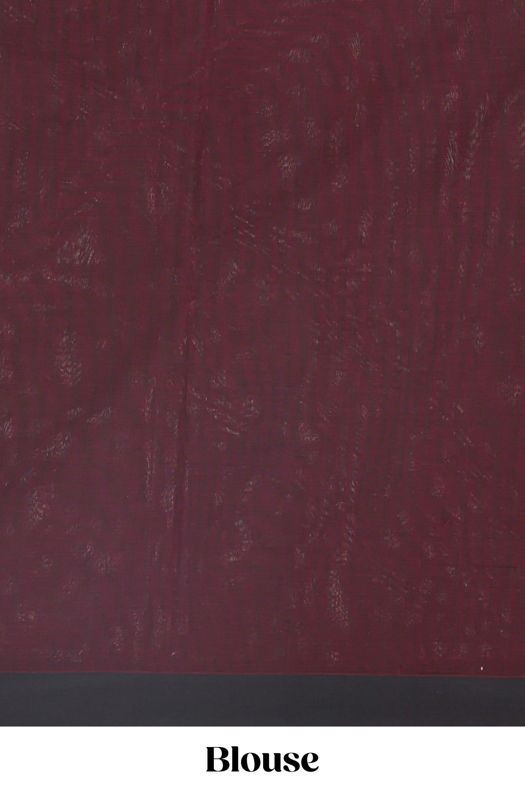 Maroon motifs kovai cotton saree with contrast border and matching pallu