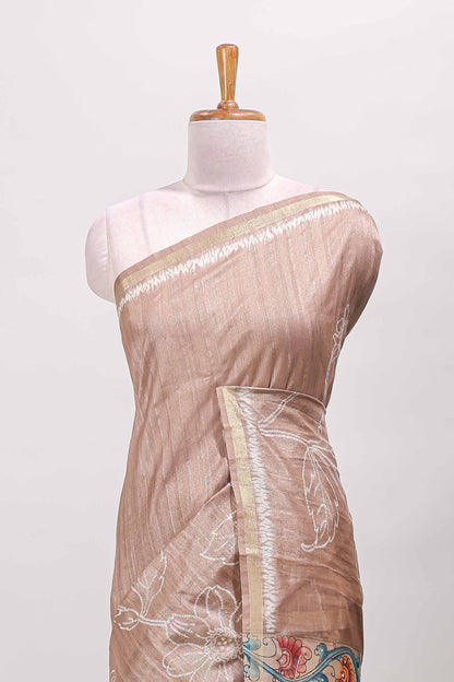 Tone on tone zari edge