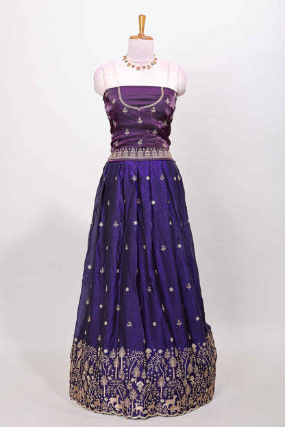 Traditional celebration lehenga wear
