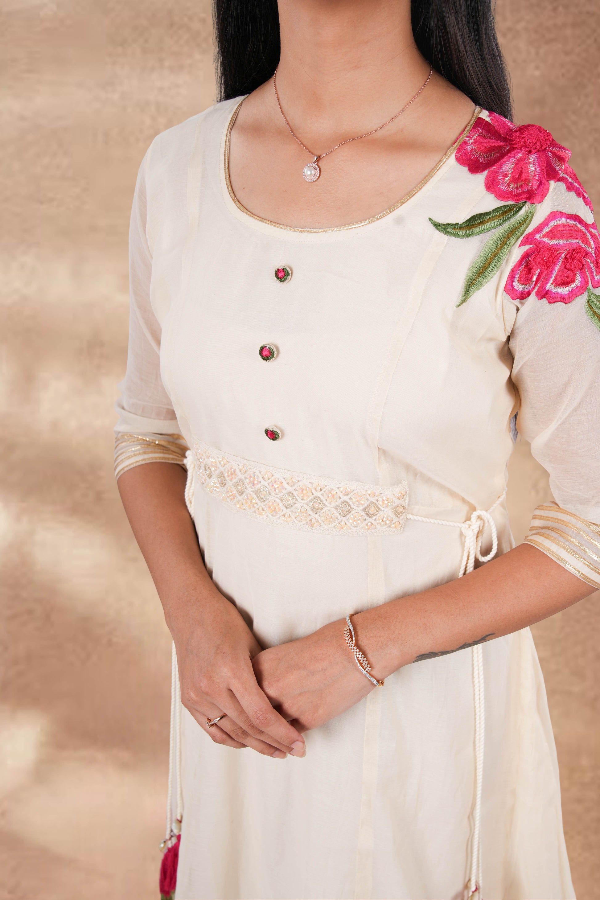 Traditional embroidery suit set